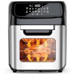 12 Liters Air Fryer Ovens OEM ODM Large Capacity Potato Chips Steam Stainless