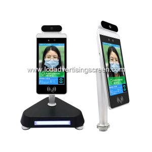 8 Inch AI Face Recognition Detection Thermometer Thermal Imaging Measurement
