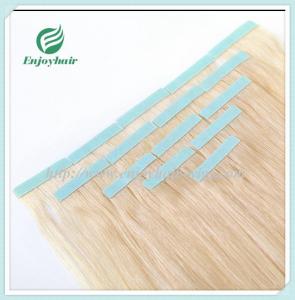 Wholesale Tape Hair extension 16&quot;-28&quot;L,100s/pack 60# color Straight malaysian virgin hair from china suppliers