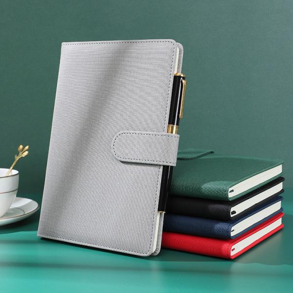 Business Gift Box A5 Thickened Soft Leather Notebook with Customized Logo
