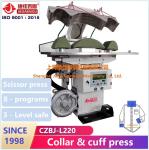 Laundry Manual Dry Steam Press Machine Shirt Collar Cuff Build In Vacuum Unit