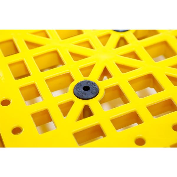 Industrial Blue Red Green HDPE Euro Heavy Duty Plastic Pallet Stackable