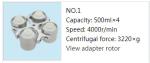 TD5M Low Speed Centrifuge 4 X 500ml Large Capacity Centrifuge For Hospital