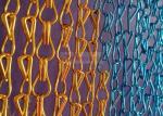 1.6mm Aluminum Chain Beaded Curtain Used For Private Home Decoration