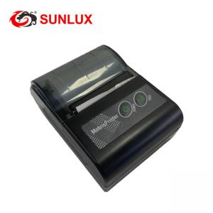 China Black Portable Bluetooth 203DPI  58MM Thermal Label Printer on sale