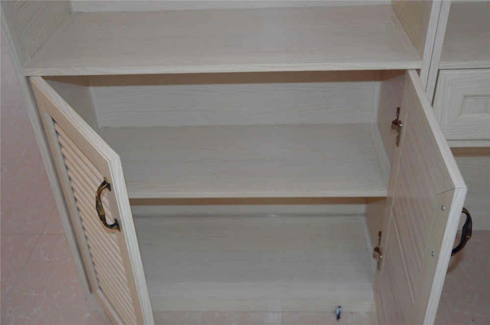 Sustainable Aluminium Fabrication Bookshelf Living Room Book Storage Cabinet