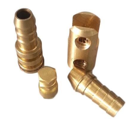 Precision Electrical Equipment Hex Head Bolt Brass Stud Nut / Bolt Zinc Plate