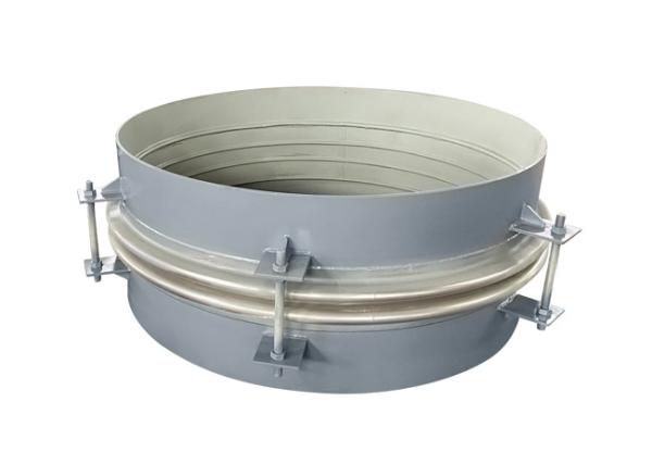 Steam Flange Connection Single Axial Expansion Joints , Corrugated Pipe