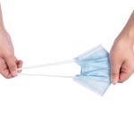 99 PFE Non Woven Medical Mask , Triple Layer Surgical Mask for hospital