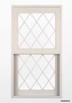 Tempered Glass Single Hung Window