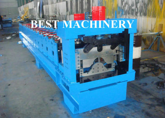 Auto Cutting Pressing Roofing Ridge Cap Forming Machine YX312 BV / SGS