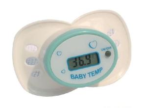 Wholesale 1.5V LR / SR-41 button battery Liquid crystal Number showing Baby Pacifier Thermometer from china suppliers