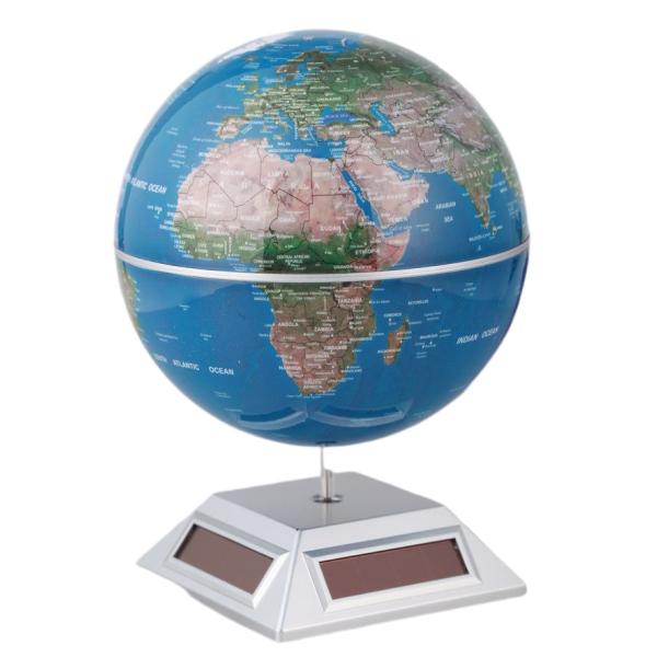 Decorative Solar Powered Desk Globe For Students Energy Saving