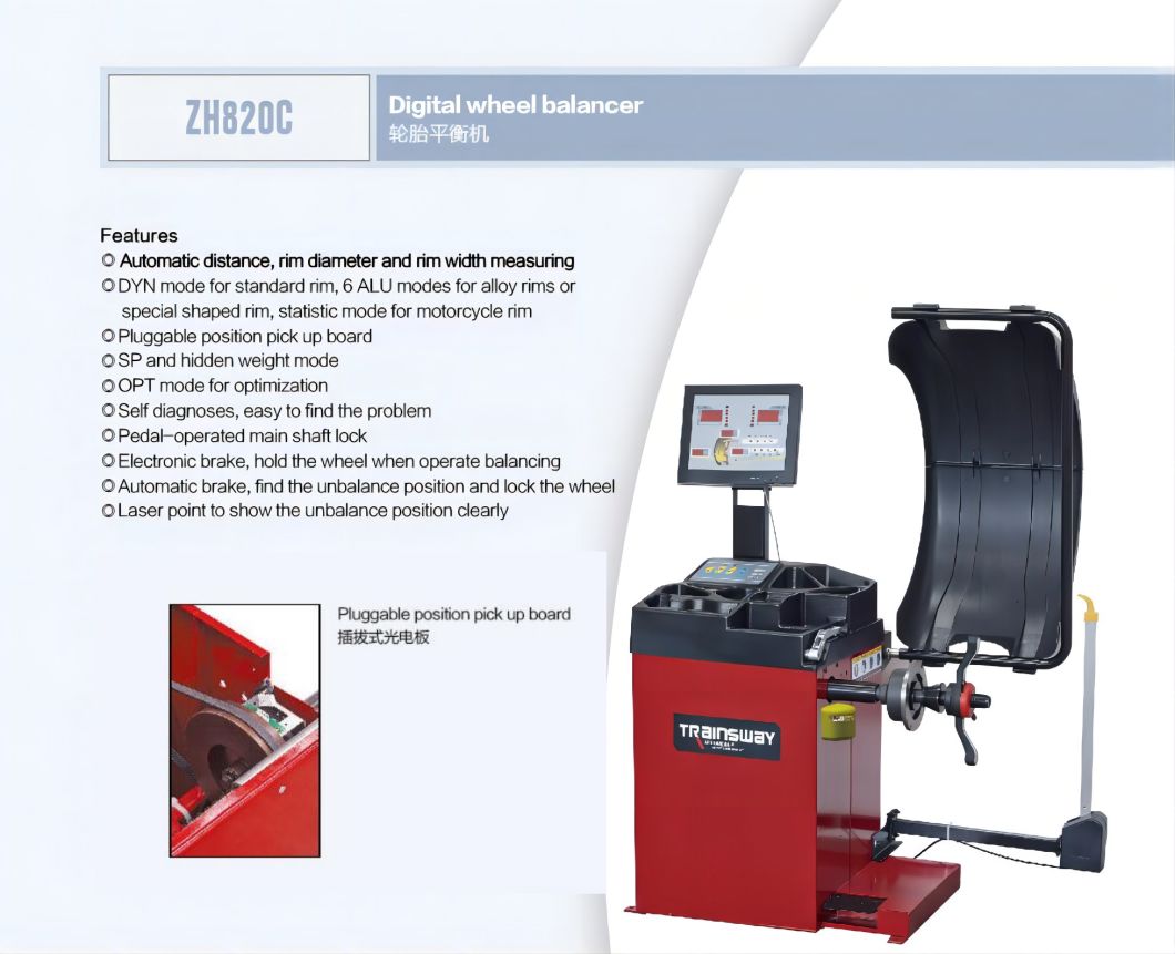 Trainsway Wheel Balancing Machine Zh820c