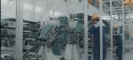 HAINA 85% Efficiency Full Automatic Baby Diaper Production Line With Stacker