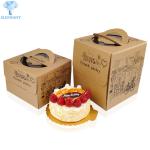 Custom Food CupCake Packaging Lunch Cardboard Craft Kraft PaPer Corrugated
