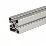 Frosted Fabric Aluminum Profiles / Good Ductility Aluminum Extrusion Framing