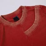 American Washing Old High Street Short Sleeved T-Shirts On The Streets Of Men