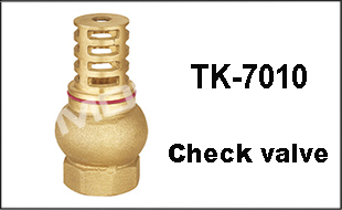TMOK Factory Direct 1 2 3 Inch Brass Water Pump Foot Valve With Strainer