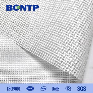 Wholesale White Mesh Tarpaulin Banner Printing IOS9001 Flame Retardant from china suppliers