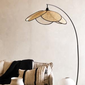 China wind fall floor lamp minimalist retro designer living room bedroom New Chinese bamboo floor lamp(WH-WFL-17) on sale