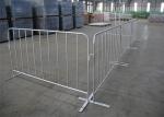 1.8mm Thickness Metal Steel Portable Road Safety Pedestrian Temporary Crowd