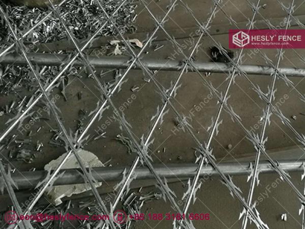 CBT-60 welded razor mesh fence