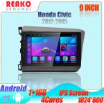 Honda Civic Double Din Android Car Stereo 9 Inch Car Stereo Touch Screen