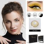 Cosmetic Eye Gem Green Contact Lens Color Blends 8.5mm Odm