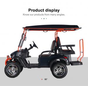 China Street Legal 48V 150 AHLithium Battery Solar 4Seaters Off Road Electric S Golf Cart Buggy dot windshield on sale