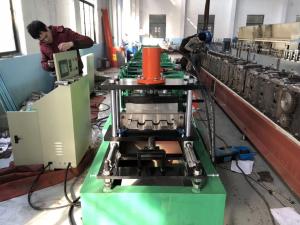 Wholesale SGS Painted Steel 7.5Kw Standing Seam Roof Panel Roll Forming Machine from china suppliers
