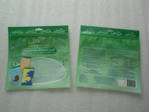 Wholesale Window Colorful Printed Opaque Grip Seal Bag , Slider Bag Grip Seal Bag Idpe / Portion Bag from china suppliers