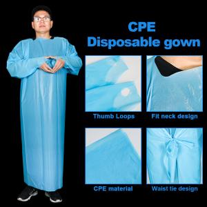 Wholesale CPE Aprons Isolation Non Sterile Medical Disposable Gowns from china suppliers