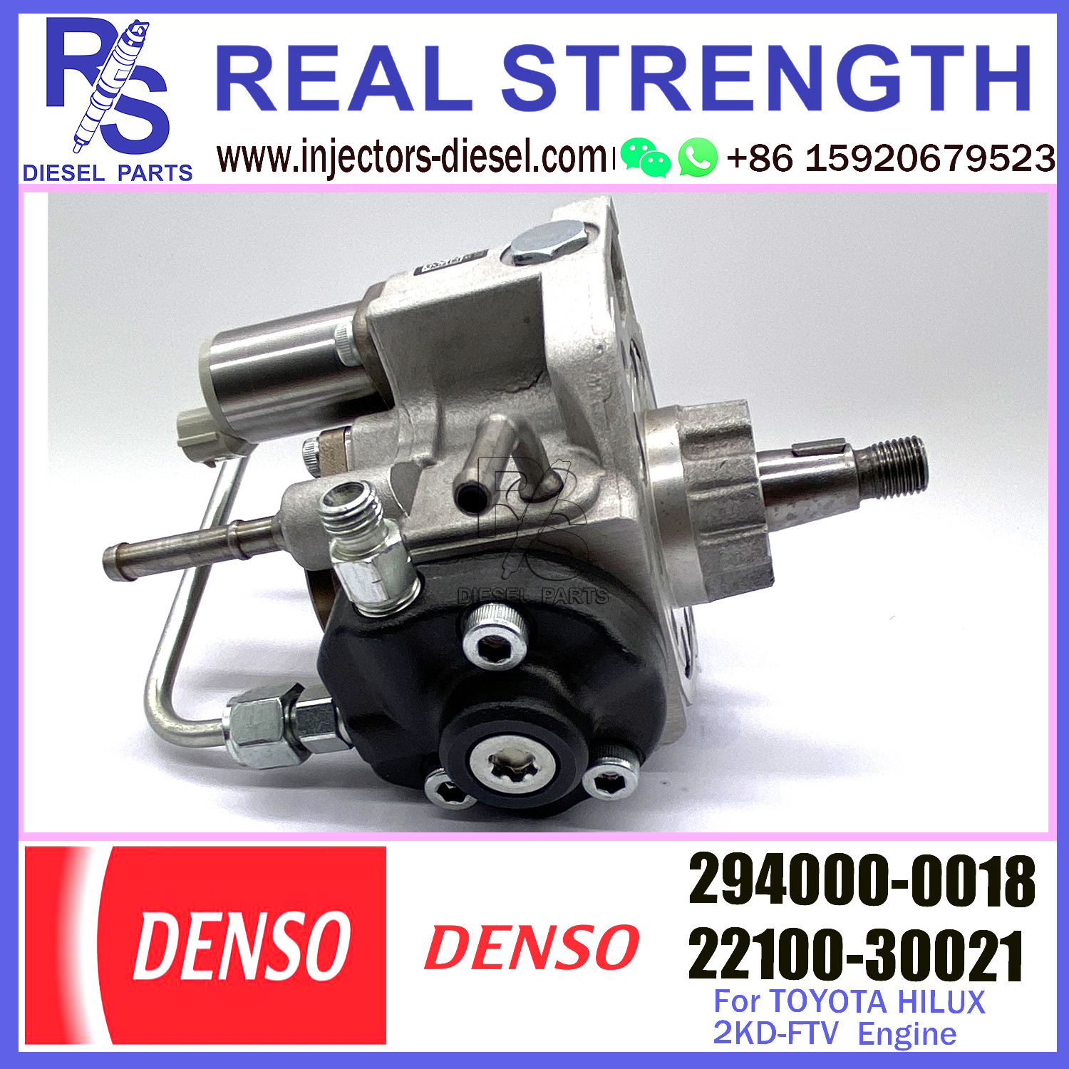 DENSO Diesel Engine Fuel HP3 pump 294000-0018 22100-30021 For TOYOTA HILUX 2KD-FTV 294000-0019 294000-0550