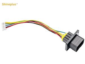 Wholesale Insulated Metal Shielded New Energy Vehicle Compressor Wiring Harness UL1007 300V IP67 from china suppliers