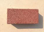 Less Than 6% Water Absorption Rate Brown Porous Permeable Brick Gravel Paving