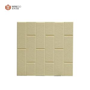 Wholesale Simple Installation V-Grooved Polyester Acoustic Panel For Cinemas Wall from china suppliers