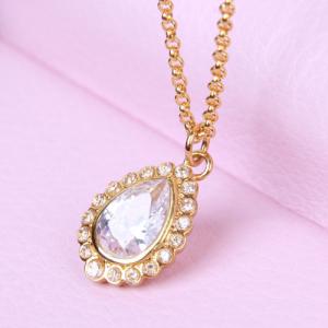 Wholesale Fashion brand jewelry Juicy Couture pendant necklace with diamonds jewellery wholesale from china suppliers