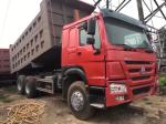 Used Tractor Trailer Cable Diesel SINOTRUK HOWO 6x4 Power Trailer Tractor Head