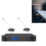 260 Units Meeting Room Wired Conference System 80Hz-15KHz