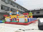 Commercial Inflatable Playground Amusement Park Bouncer Slide For Kids