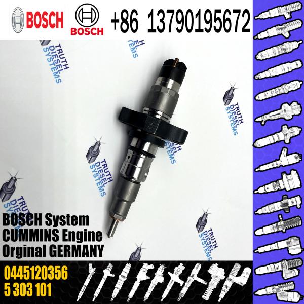 Excavator parts common rail fuel injector 5303101 0445120356 for cummins engine