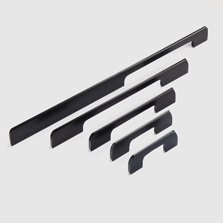 Cupboard Aluminum Alloy Handles Furniture Aluminum Profiles For Kitchen Cabinet