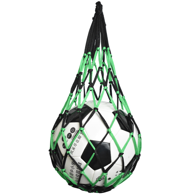 Promotional High Quality Factory Directly Wholesale Nylon Thread Bag Sport Ball basket ball mesh bag