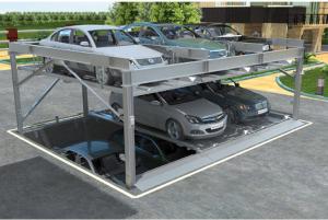 Wholesale 3 Storey Commercial Parking Lifts PSH Multi Level Car Parking System from china suppliers