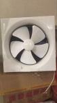 Plastic Material Square Shutter Exhaust Fan Ventilation Fan 6 Inch 8 Inch 10