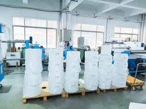 Wholesale Wearproof Plain Sticker Roll , Simple Sticky Removable White Matte Labels from china suppliers