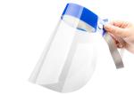 Professional Clear Plastic Full Face Shield Visor Customized Sublimation