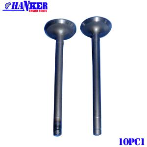 Wholesale Stainless Steel Inlet Isuzu Exhaust Valve For Industrial 10PC1 from china suppliers