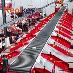 Heat Resistant Easy Maintain Narrow Belt Sorter For Grocery Logistics